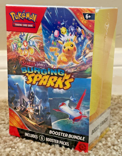 Pokemon TCG: Surging Sparks Booster Bundle (6 Packs) Factory Sealed - Image 1