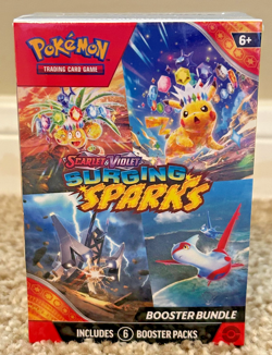 Pokemon TCG: Surging Sparks Booster Bundle (6 Packs) Factory Sealed - Image 2