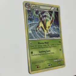 Pokemon Leafeon #17/90 Undaunted Prerelease Stamp Promo Holo Rare NM-M - Image 2
