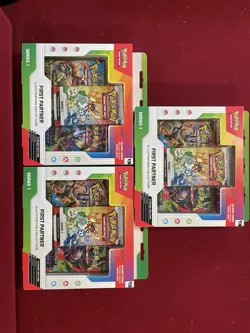 Pokemon TCG First Partner Illustration Collection Series 1 LOT OF 3 SEALED - Image 1