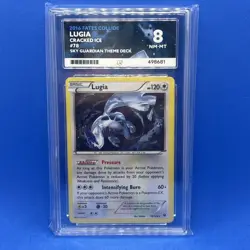 Pokemon TCG Lugia Fates Collide Cracked Ice Holo 78/124 Psa 8 - Image 1