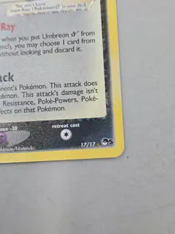 Pokemon Tcg Umbreon Star 17/17 Celebrations Holo Classic Collection Nm Condition - Image 5