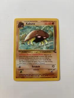 Pokemon Fossil Kabuto 50/62 - Image 1