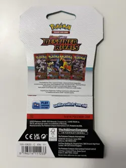 (HEAVY)🔥 32.63g Pokemon TCG Destined Rivals Sleeved Booster Pack Factory Sealed - Image 3
