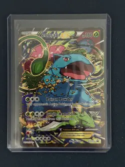 Pokemon TCG Venusaur EX XY123 Ultra Rare Black Star Promo - Image 1