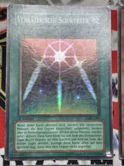 Yu-Gi-Oh! 6x 1.Edition Super Rare V. Schwerter, Kazejin etc LOB LON MRD SDP FET - Image 4