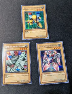 Yu-Gi-Oh! Magnet Warrior Trio Promo Prismatic Secret Rare Set - Image 1