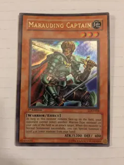 Marauding Captain 1st Edition NM LOD-018 Yu-Gi-Oh Original Holo Foil - Image 1