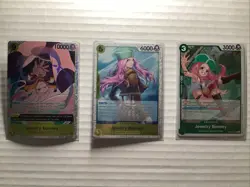 One Piece CCG Bonney Jewelry Lot Of 3 - Image 1