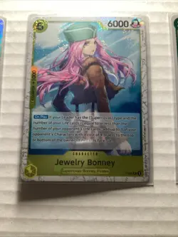 One Piece CCG Bonney Jewelry Lot Of 3 - Image 3