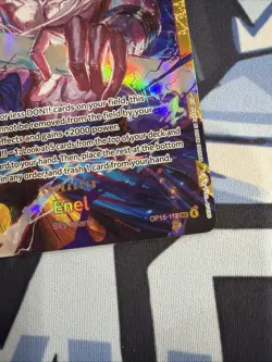 OP15 Enel SEC (Secret Rare) – Holo Foil – Near Mint – One Piece TCG Skypiea - Image 4