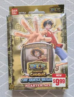 🔥🚀 2005! One Piece CCG The Quest Begins Starter Deck FIRST VINTAGE ORIGINAL - Image 1