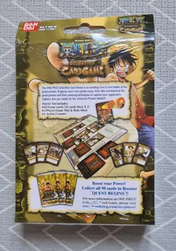🔥🚀 2005! One Piece CCG The Quest Begins Starter Deck FIRST VINTAGE ORIGINAL - Image 2