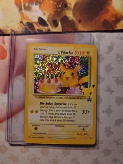 ______'s Pikachu 24/53 Celebrations: Classic Collection Holo Pokemon TCG NM M W - Image 1