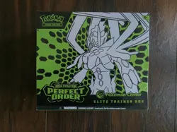 Pokemon Center Exclusive Elite Trainer Box Mega Evolution Perfect Order ETB🟢⚫ - Image 1