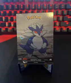 Sandslash #28 - Cracked Ice Holo - Crystal Dark Black 2025 - Pokemon Card - Image 1