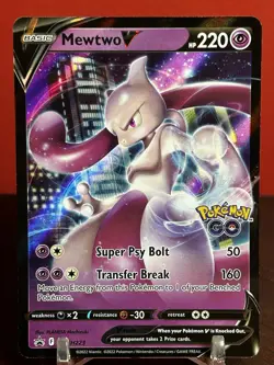 Mewtwo V SWSH223 SWSH: Sword & Shield Promo Cards Holo - Image 1