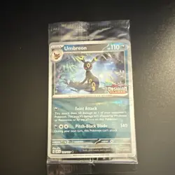 Pokemon Umbreon 130/197 Obsidian Flames Promo Stamped Reverse Holo Card - Image 1
