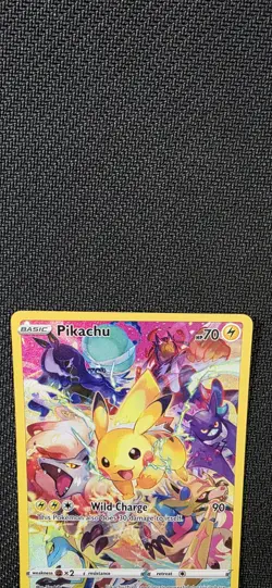 Pokemon Pikachu TCG Card Crown Zenith 160/159 Holo Secret Rare NM/Mint Condition - Image 2