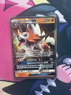 Lycanroc GX 82/181 Ultra Rare SM - Team Up Pokemon Card - Image 1