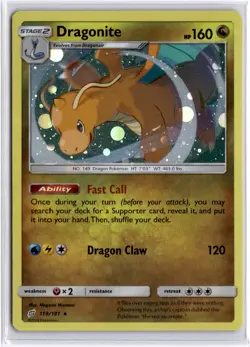 Dragonite 119/181 HOLO Near Mint - Miscellaneous Cards & Products - Image 1