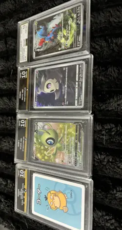 Pokemon TCG Graded Cards x 4 slab bundle job lot not psa ace mixed get graded - Image 1
