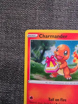 Charmander SWSH232 Pokemon GO Ultra Holo Rare Black Star Promo Pokemon Card NM - Image 2