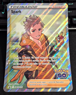 Pokemon Go Spark jumbo card SWSH226 NM Brazil exclusive - Portuguese - Image 1