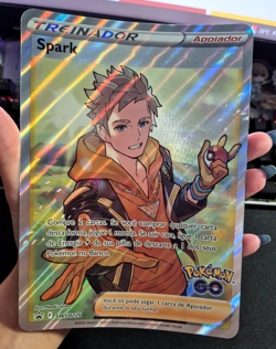 Pokemon Go Spark jumbo card SWSH226 NM Brazil exclusive - Portuguese - Image 2