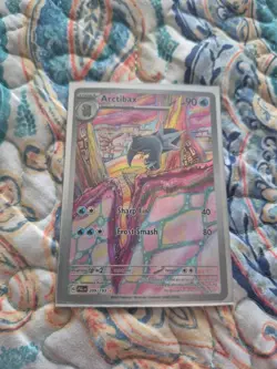 Pokemon Arctibax Holo IR TCG Card 209/193 Sv02: Paldea Evolved - Image 1