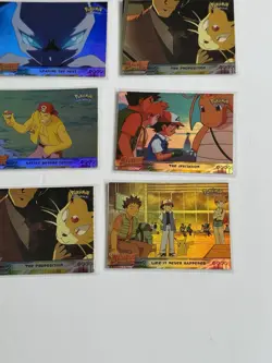 Lot of 12 Pokemon Cards Topps MEWTWO STRIKES BACK Holo Foil Scene Cards LP-NM - Image 4