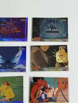 Lot of 12 Pokemon Cards Topps MEWTWO STRIKES BACK Holo Foil Scene Cards LP-NM - Image 5
