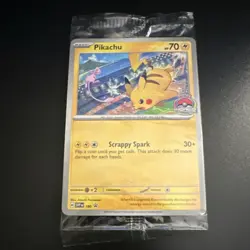 Pikachu Pokemon World Championships 2024 Black Star SVP 190 Sealed Promo Card - Image 1