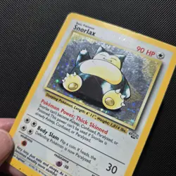 Pokemon Card - Snorlax Jungle Set Holo 11/64 WOTC Vintage - Image 2
