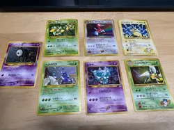 Japanese Vintage Pokemon Card Holo Rare Lot (LP/MP) Beedrill, Porygon,Electabuzz - Image 1