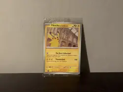 3x Pokemon TCG x Natural History Museum Pikachu at the Museum Jumbo Trading Card - Image 1