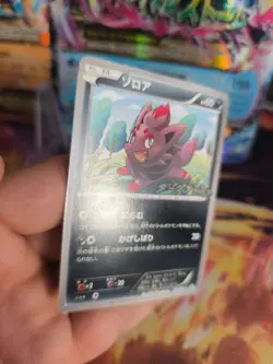 Pokemon Karte Card Zorua BW Promo Stamp Black White Star japanese NM - Image 5
