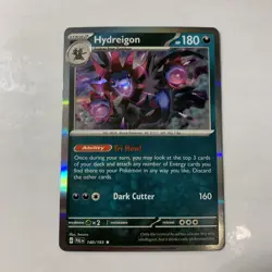 Hydreigon 140/193 Sv02: Paldea Evolved Holo Rare Pokemon Card - Image 1