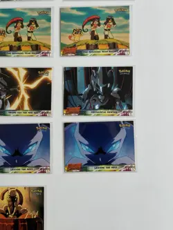 Lot of 13 Pokemon Cards Topps MEWTWO STRIKES BACK Scene Cards Pikachu Ash LP-NM - Image 4