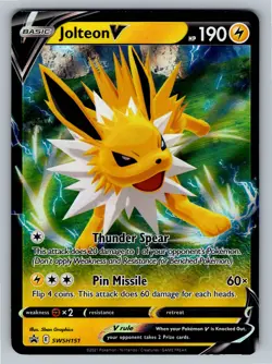 Jolteon V - Promo SWSH: Sword & Shield Promo Cards SWSH151 NM - Image 1