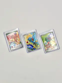 Pokemon First Partner Illustration Kanto Promos Set 3 Cards - Charmander + More - Image 1