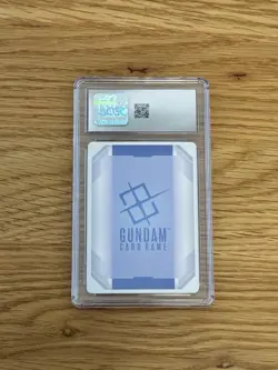 Gundam card game LR++ Newtype Rising #GD01-001 CGC Grade 10 GEM Mint - Image 2