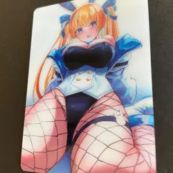 Cherry Blossom Kiss - Anime Maid Lenticular Card Goddess Story 3D- RARE VERSION - Image 2