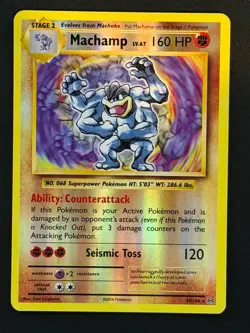 POKEMON CARD Machamp 59/108 Evolutions Reverse Holo Mint Pack Fresh Free P&P - Image 1