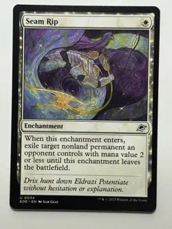 Seam Rip MTG Magic the Gathering Card NM Near Mint EOE - Image 1