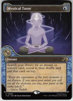 MTG Mystical Tutor (Showcase) Normal NM Avatar: The Last Airbender: Magic 308 - Image 1