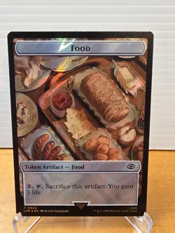MTG Tentacle (017) / Food (0022) Token (Surge Foil) Lord of the Rings - Image 2