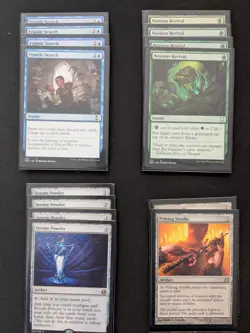 MTG Vintage Deck - Tinker Theme - Mono Blue + Sleeves - Image 3