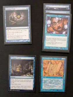 MTG Vintage Deck - Tinker Theme - Mono Blue + Sleeves - Image 5