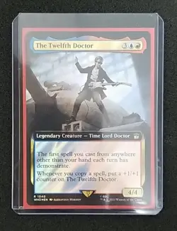 MTG The Twelfth Doctor - Extended Art - Surge Foil - Doctor Who Commander NM/NP - Image 3